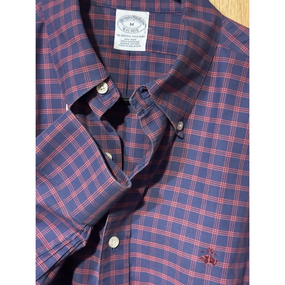 Brooks Brothers Long Sleeve Plaid Button Down (Z1)